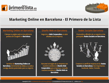 Tablet Screenshot of marketing-barcelona.elprimerodelalista.es